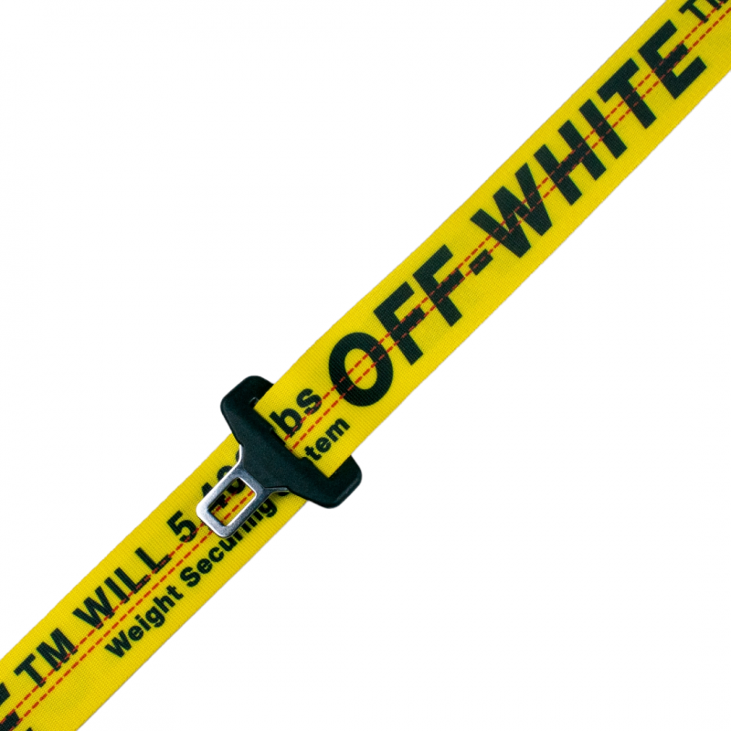 white off white belt