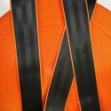 Black/Orange  Seatbelts